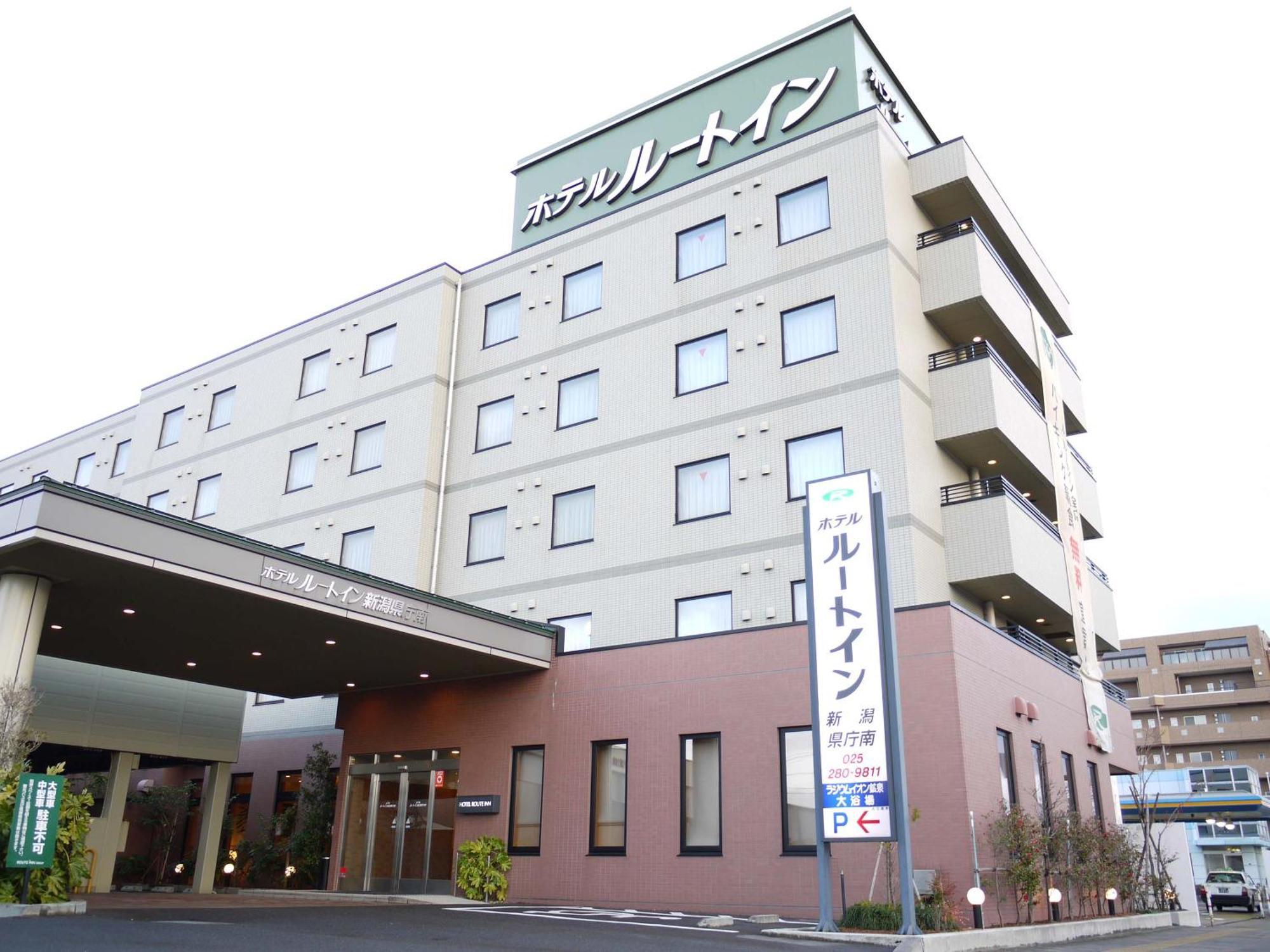 Hotel Route-Inn Niigata Kencho-Minami Екстериор снимка